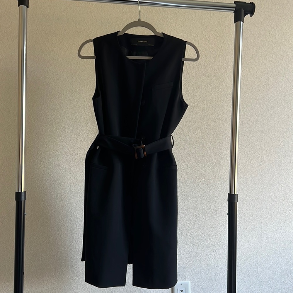 Zara longline vest